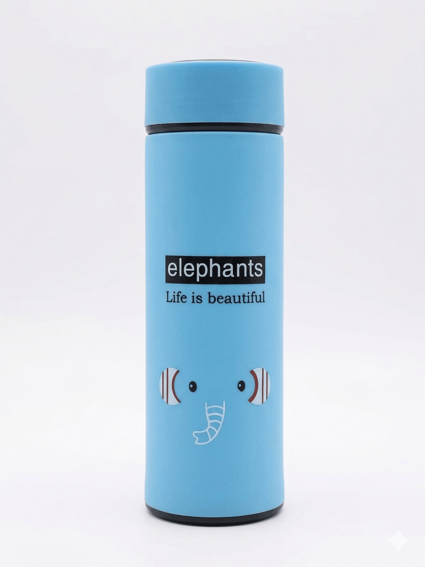 Cartoon Glass Water Bottle