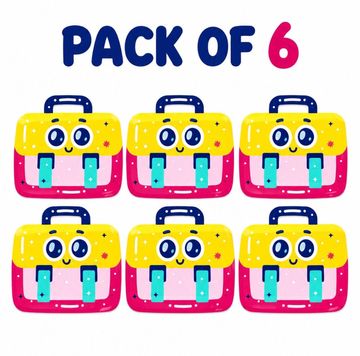 Empty Birthday Cartoon Face Zipper Pouchs 6a0d9502e04e7