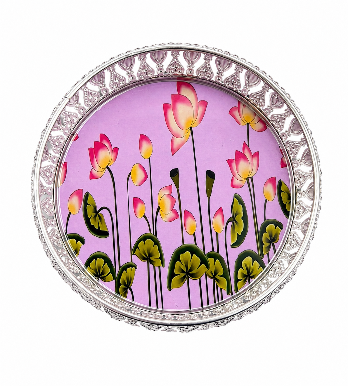 German Silver 8inch Tray