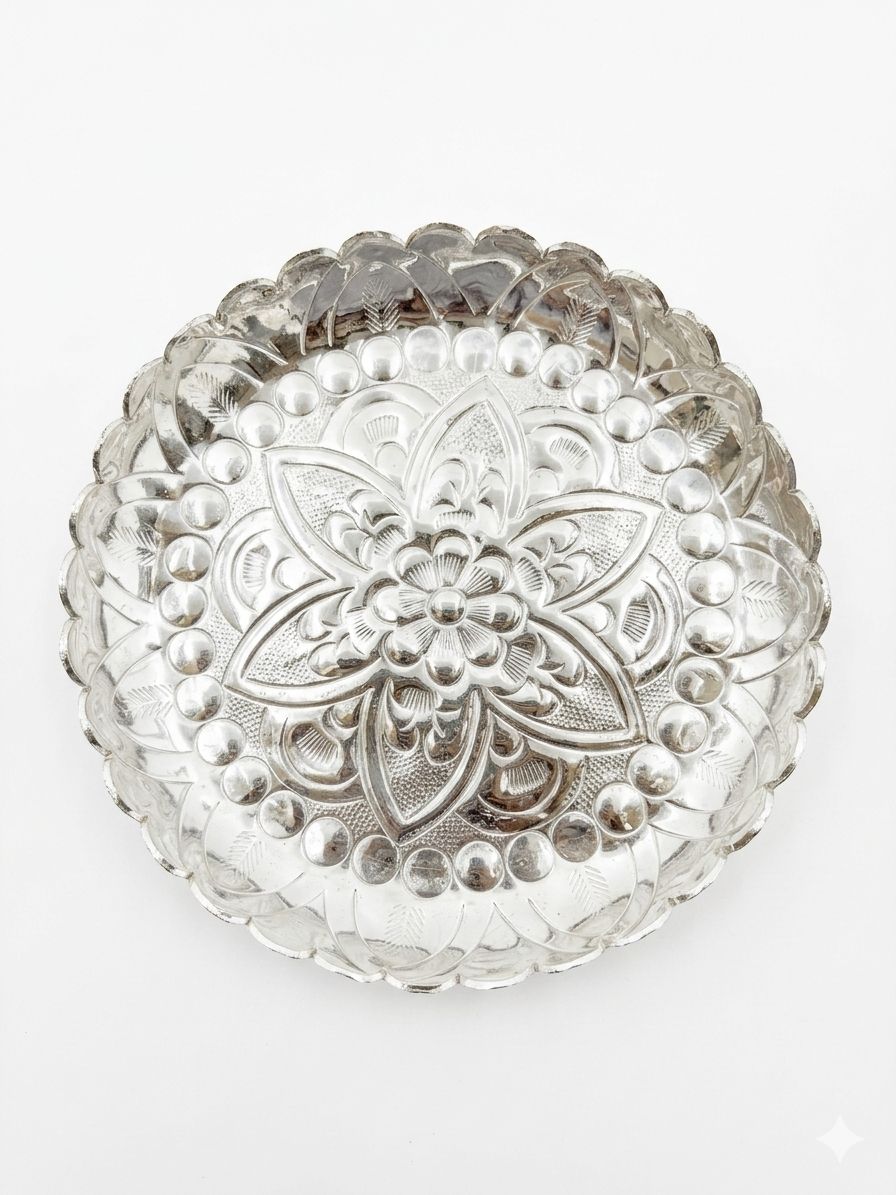 German Silver Elephant Urli
